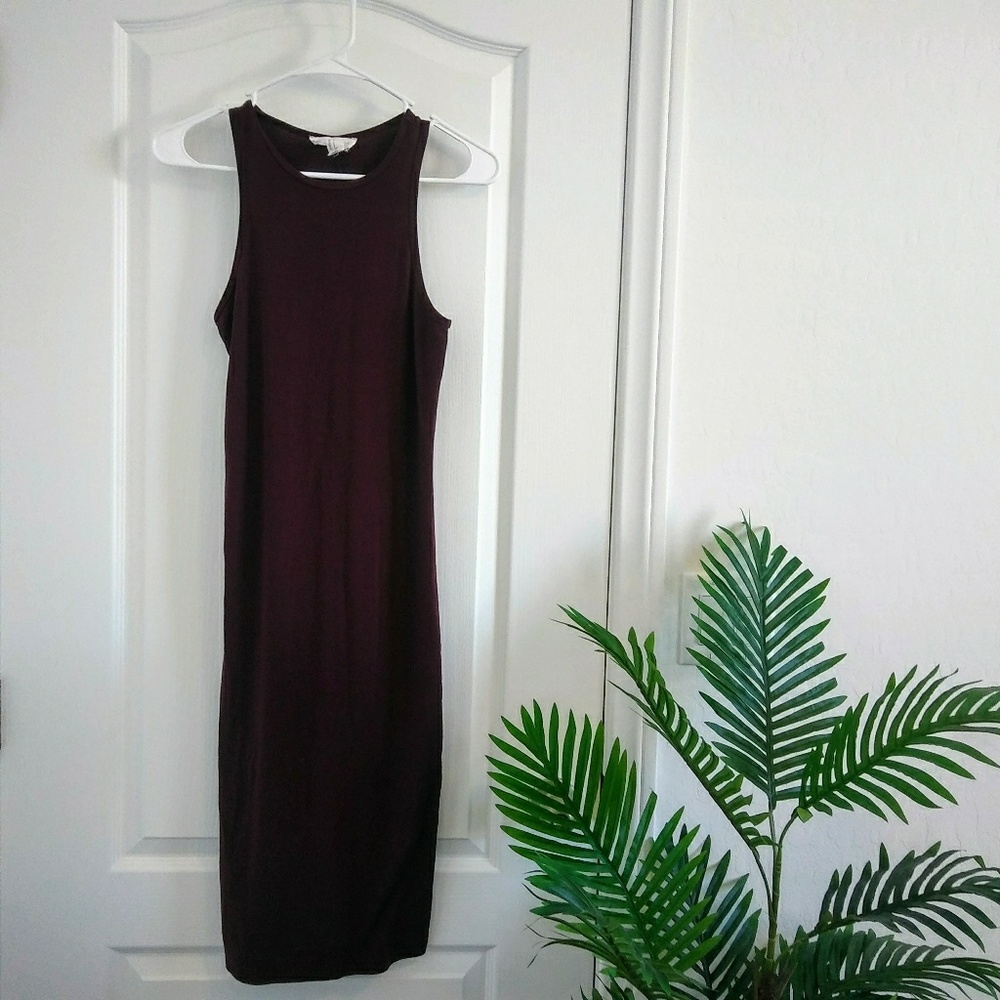 Maroon dress